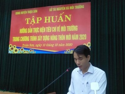 Thanh Hóa: Hướng dẫn thực hiện tiêu chí về Môi trường trong xây dựng nông thôn mới năm 2020